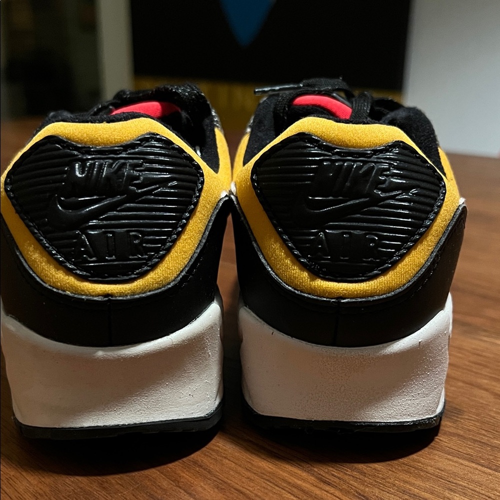 Nike Air Red/Yellow Sneakers - Picture 2 of 5
